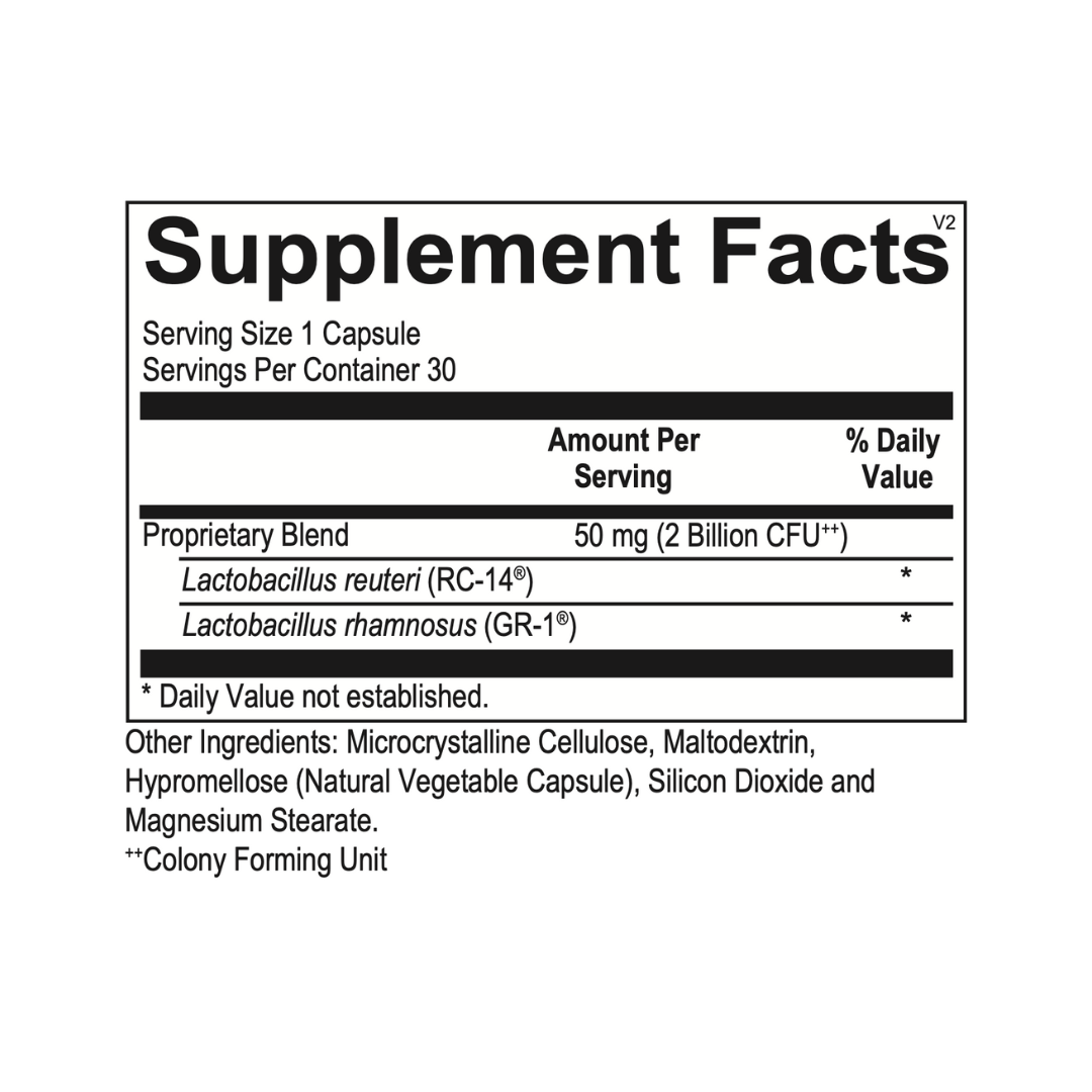 Supplement facts label with detailed information on ingredients and nutritional content.