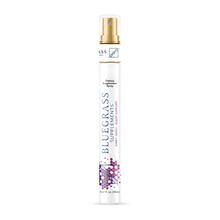 Bluegrass dietary supplement spray bottle on a white background