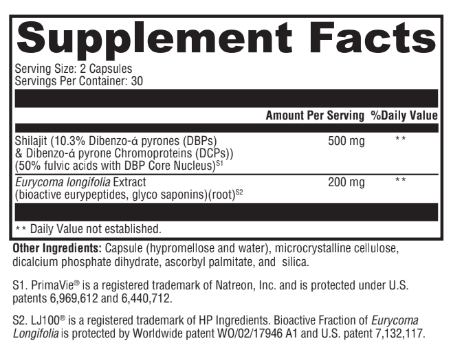 White background supplement facts label with black text listing nutritional information and ingredients.